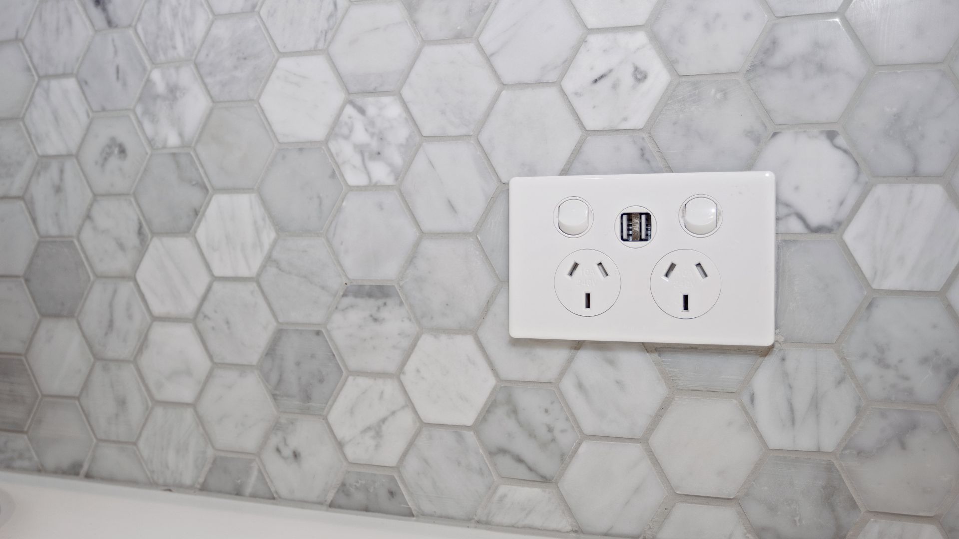 Classic Carrara Hexagon Mosaic