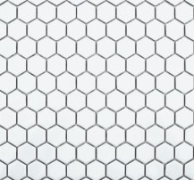 Essence 51x59 Hexagon White Matt 282x271