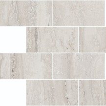 Memento Trav Grey Mosaic Polished 300x300