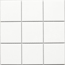 Metro White 100x100 Mosaic