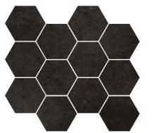 Paradigm Graphite Hexagon Mosaic Matt 254x317