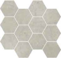 Paradigm White Hexagon Mosaic Matt 254x317