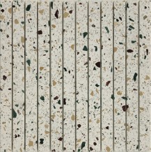 Terrazzo Mix Finger Mosaic Honed 300x300