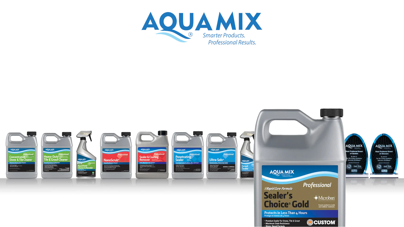 Aquamix wide banner