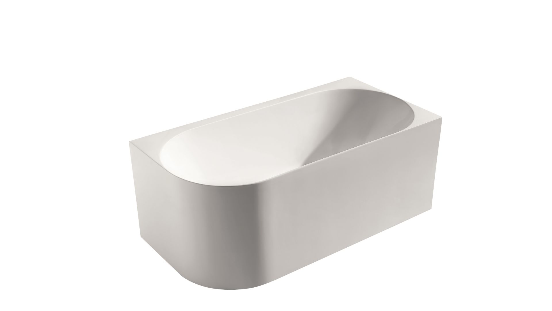 Unika Bath Back To Wall Left Hand Overflow  1700x800