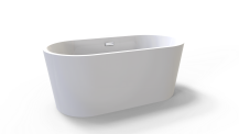 Unika Bath Oval With Overflow  1700x800