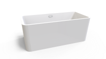 Unika Bath Back To Wall Rear With Overflow  1700x800