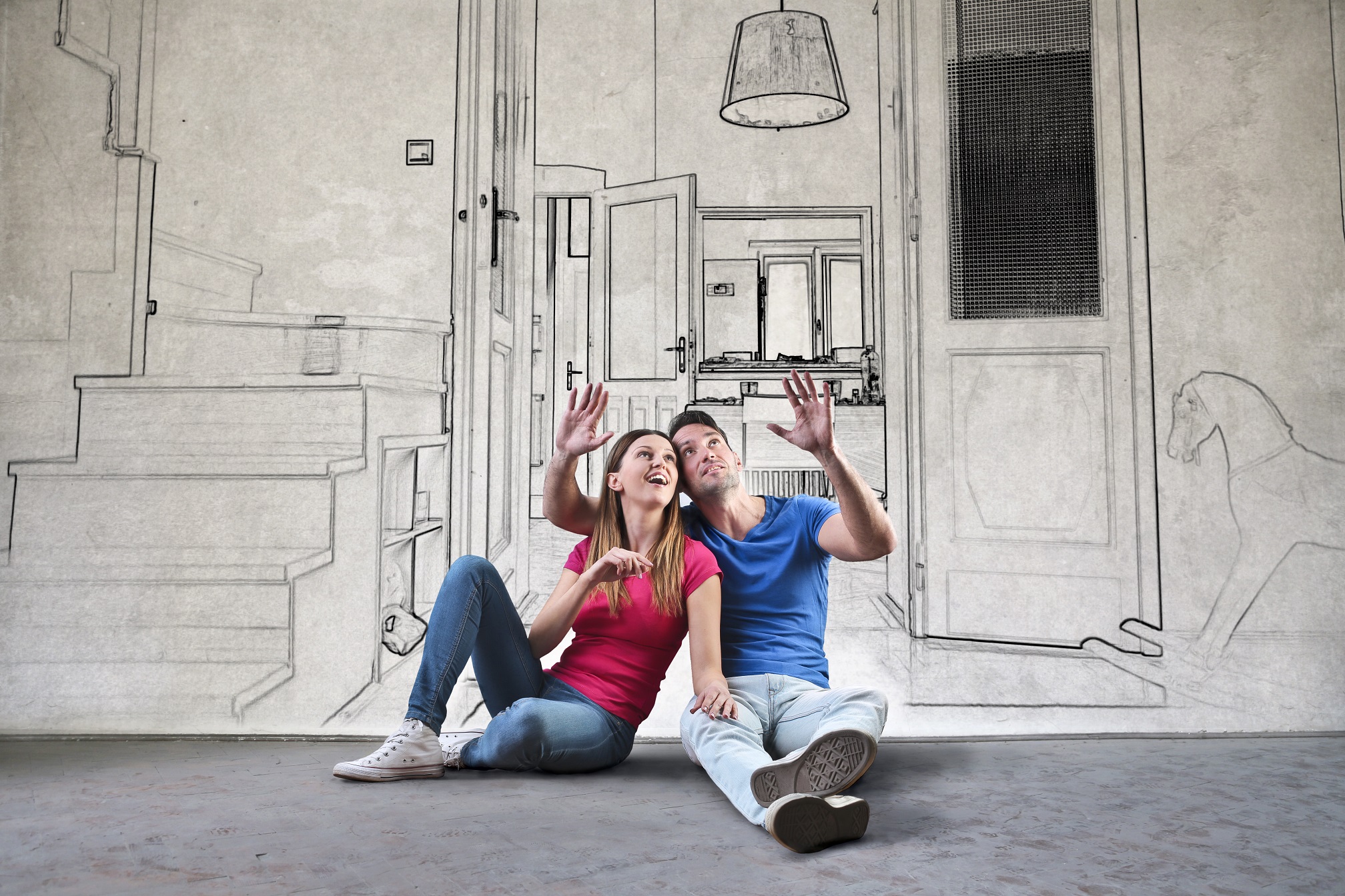 Couple excited to plan home LR