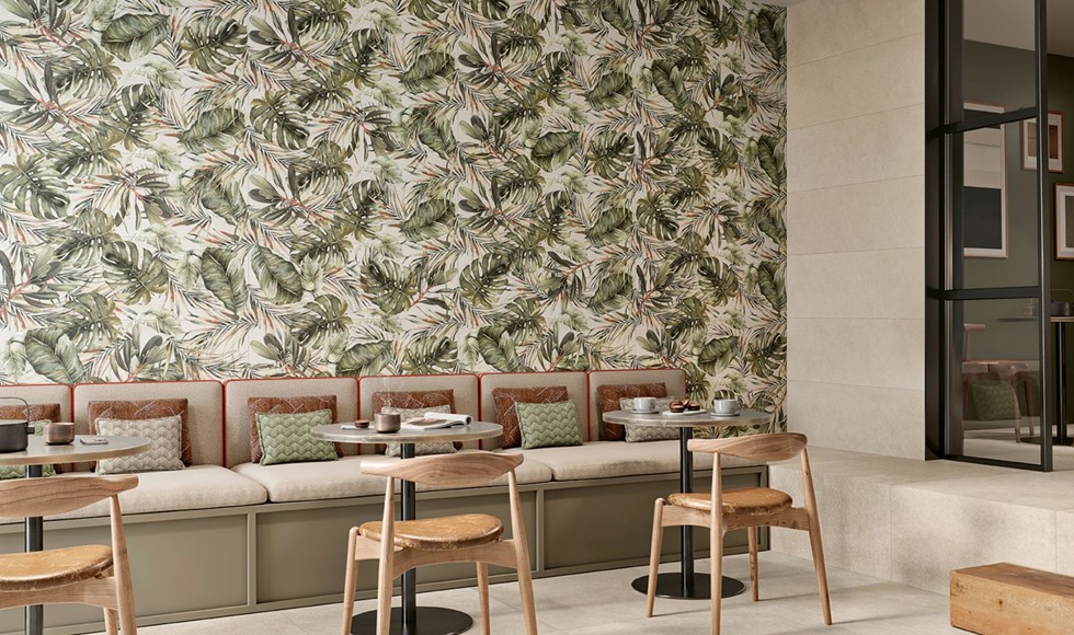 The Advent of Wallpaper-look tile